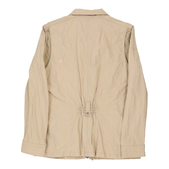 Moncler Jacket - Medium Beige Cotton Blend