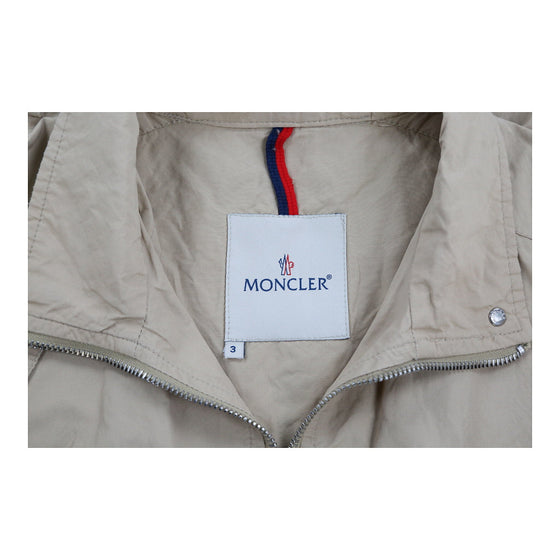 Moncler Jacket - Medium Beige Cotton Blend