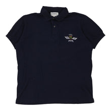  Reggini Iceberg Embroidered Polo Shirt - XL Navy Cotton