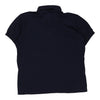 Reggini Iceberg Embroidered Polo Shirt - XL Navy Cotton