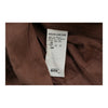 Moschino Jacket - Small Brown Cotton Blend