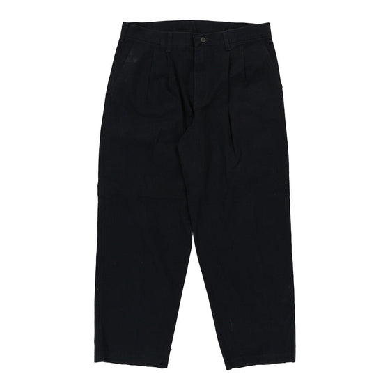 Lee Trousers - 34W UK 14 Navy Cotton trousers Lee   