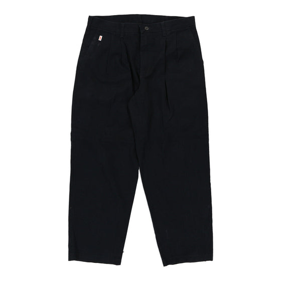 Lee Trousers - 34W UK 14 Navy Cotton trousers Lee   