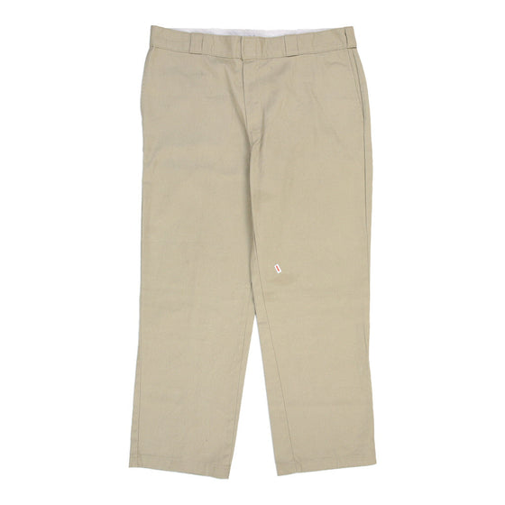 874 Dickies Trousers - 39W 30L Beige Cotton Blend trousers Dickies   