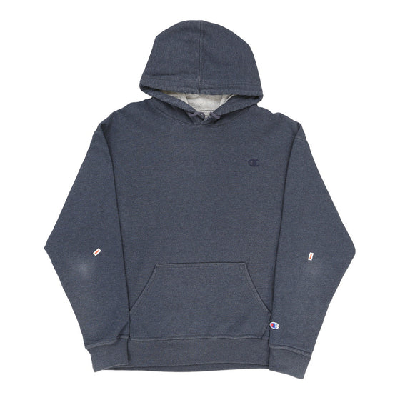 Champion Hoodie - XL Navy Cotton Blend hoodie Champion   