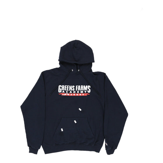 Greens Farm Academy Champion Hoodie - Medium Navy Cotton