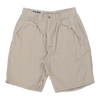 Global Mind Chino Shorts - 28W UK 10 Beige Cotton chino shorts Global Mind   