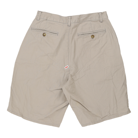 Global Mind Chino Shorts - 28W UK 10 Beige Cotton chino shorts Global Mind   