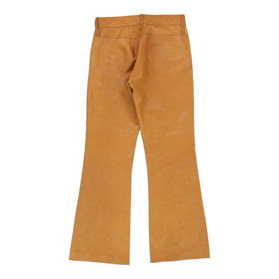 Unbranded Trousers - 26W UK 6 Brown Cotton trousers Unbranded   