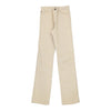 Pat Garrett Trousers - 25W UK 6 Cream Cotton trousers Pat Garrett   