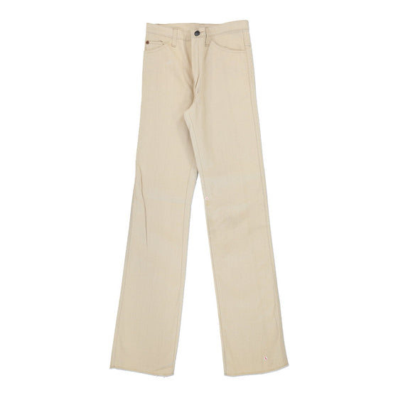 Pat Garrett Trousers - 25W UK 6 Cream Cotton trousers Pat Garrett   