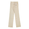 Pat Garrett Trousers - 25W UK 6 Cream Cotton trousers Pat Garrett   