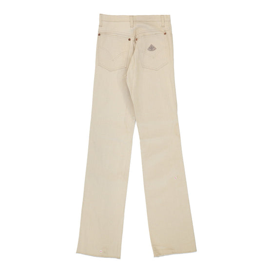 Pat Garrett Trousers - 25W UK 6 Cream Cotton trousers Pat Garrett   