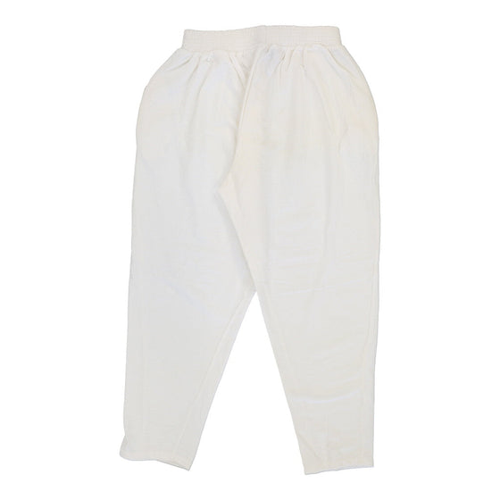 Claudie Joggers - XS White Cotton Blend joggers Claudie   