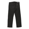 Armani Jeans - 36W UK 18 Black Cotton Blend