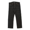 Armani Jeans - 36W UK 18 Black Cotton Blend