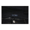 Armani Jeans - 36W UK 18 Black Cotton Blend