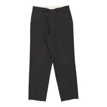  Gianfranco Ferre Trousers - 31W UK 12 Black Cotton