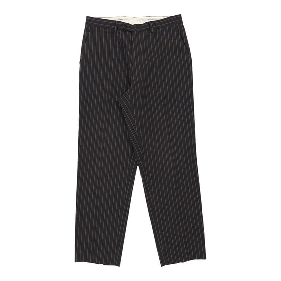 Gianfranco Ferre Trousers - 31W UK 12 Black Cotton