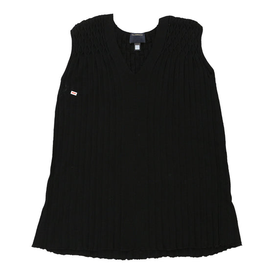 Roberto Cavalli Top - Large Black Cotton