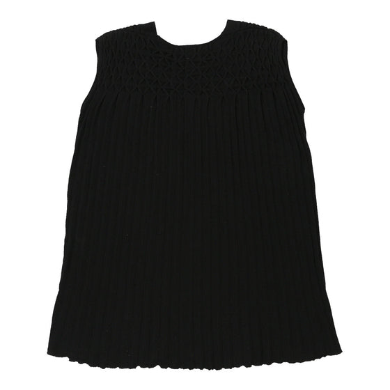 Roberto Cavalli Top - Large Black Cotton