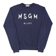  Vintageblue Milano Msgm Sweatshirt - mens large