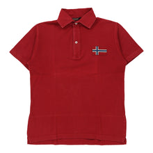  Vintagered Napapijri Polo Shirt - mens small