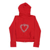 Moschino Jeans Hoodie - Large Red Cotton