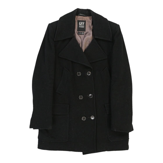 Gianfranco Ferre Coat - Large Black Wool