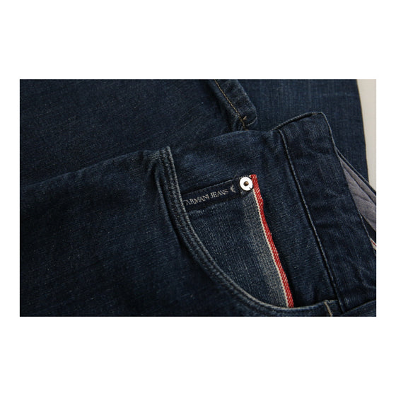 Armani Jeans Jeans - 30W UK 8 Blue Cotton