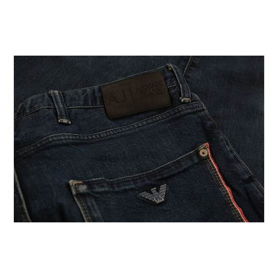 Armani Jeans Jeans - 30W UK 8 Blue Cotton