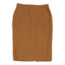  Forma Zero Gianfranco Ferre Midi Skirt - 30W UK 10 Brown Wool Blend