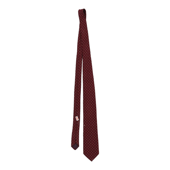 Vintage burgundy Winfield Tie - mens no size