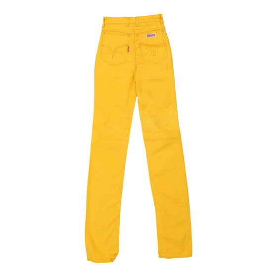 Vintage yellow Dillon Jeans - womens 23" waist