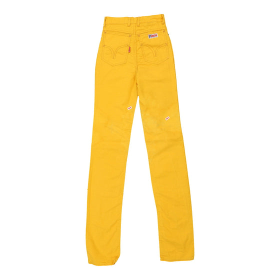 Vintage yellow Dillon Jeans - womens 23" waist