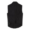 Armani Jeans Waistcoat - Small Black Cotton Blend