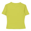 Versace Jeans Couture V-neck T-Shirt - Medium Green Cotton Blend