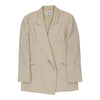 Gianfranco Ferre Blazer - Large Cream Wool