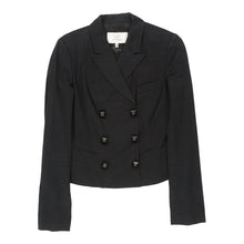  Gf Ferre Cropped Blazer - Medium Black Cotton Blend