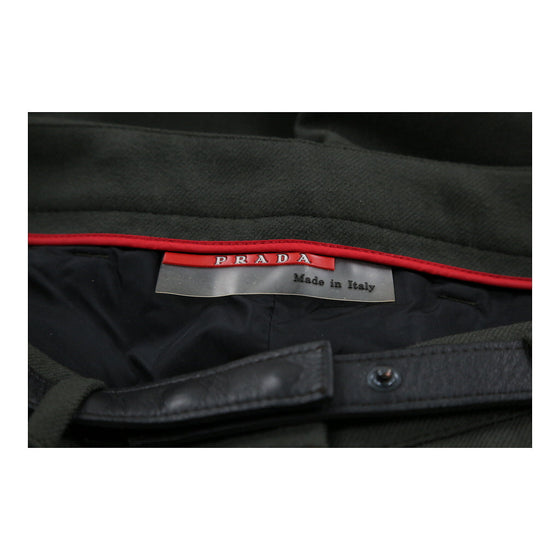 Prada Trousers - 30W UK 10 Grey Wool Blend