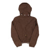 Moncler Jacket - Small Brown Polyamide