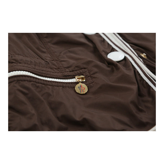 Moncler Jacket - Small Brown Polyamide