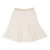 Cheap & Chic Moschino Skirt - 26W UK 6 Cream Cotton Blend