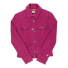 Versace Suede Jacket - Medium Purple Cotton