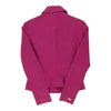 Versace Suede Jacket - Medium Purple Cotton