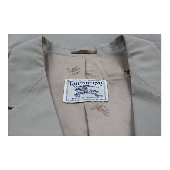 Burberry Blazer - Large Beige Cotton