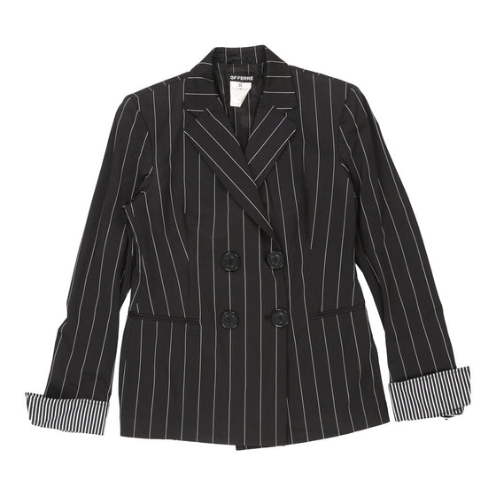 Gf Ferre Blazer - Large Black Nylon Blend