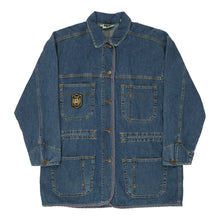  Dkny Denim Jacket - Small Blue Cotton