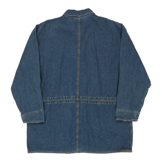 Dkny Denim Jacket - Small Blue Cotton