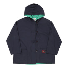  Laura Biagiotti Waterproof Jacket - XL Navy Nylon